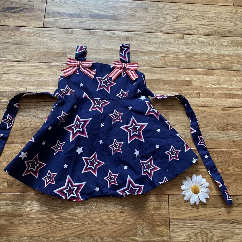 Jessica Ann Patriotic Stars Dress‎ Size 12 Mo